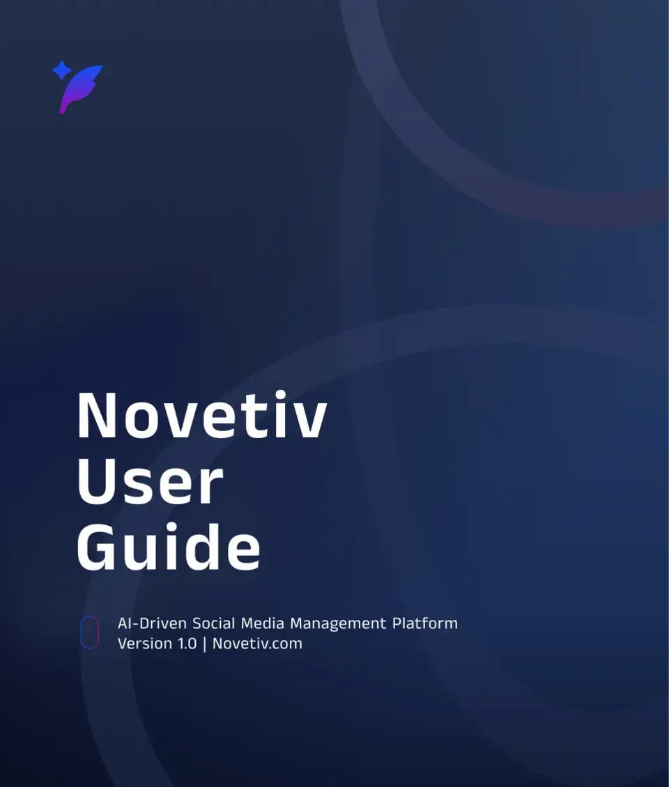 Novetiv User Guide
